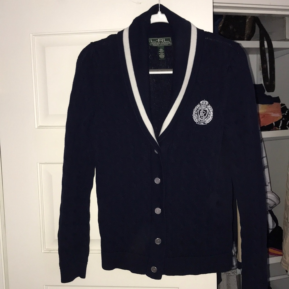 RALPH LAUREN never been worn cardigan
